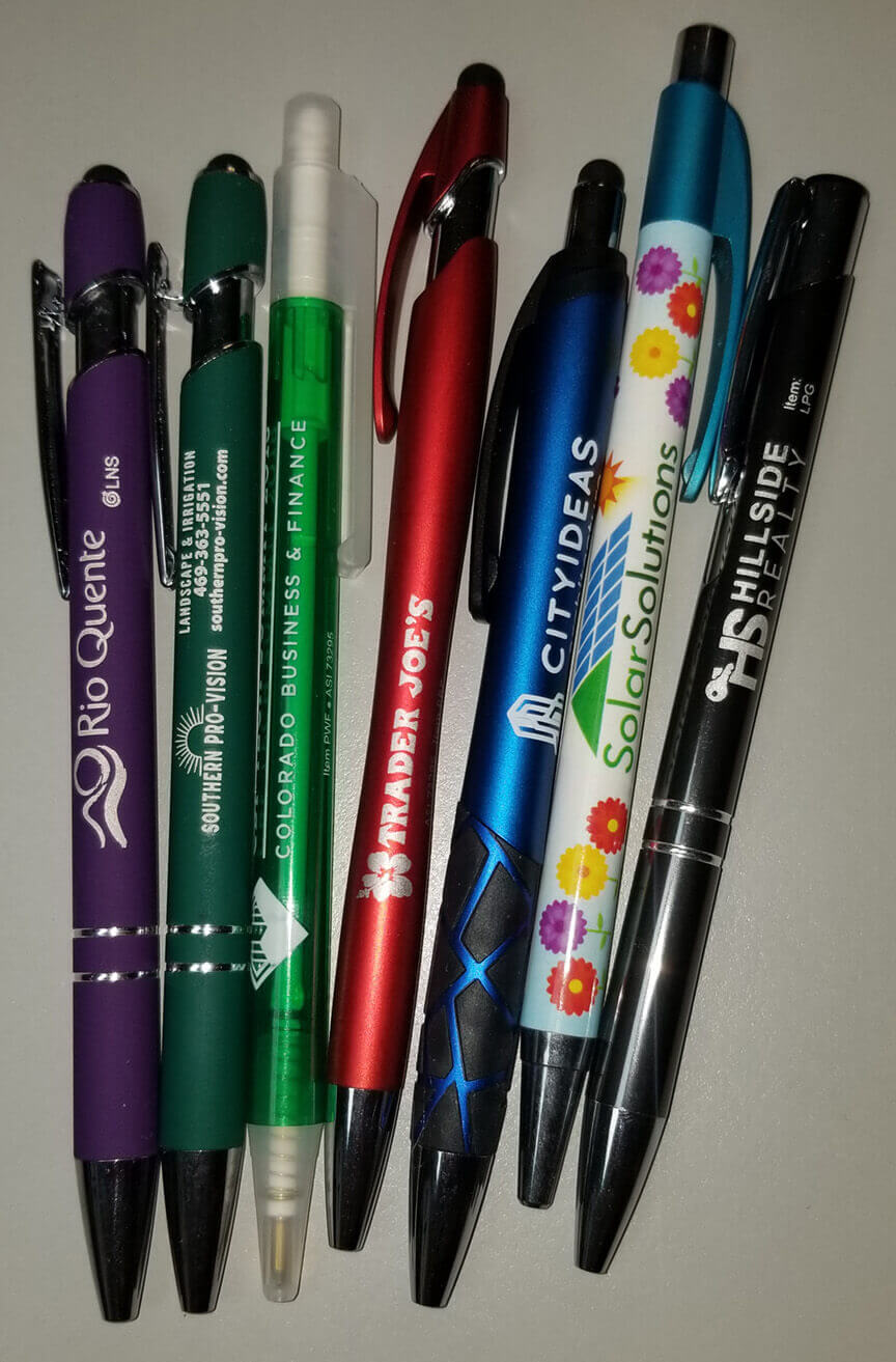 promotional items custom pens